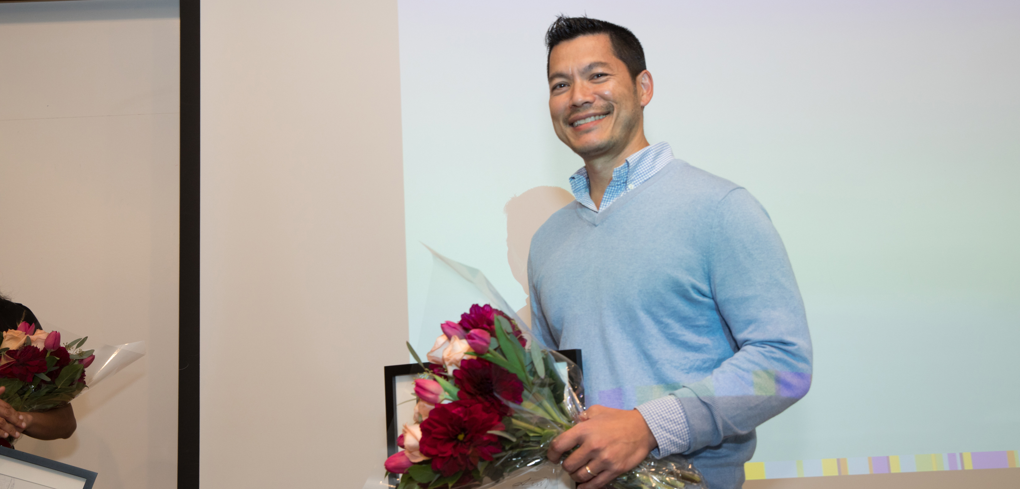 Peter Chin-Hong, MD was recognized withe the Service Award