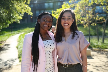 two women