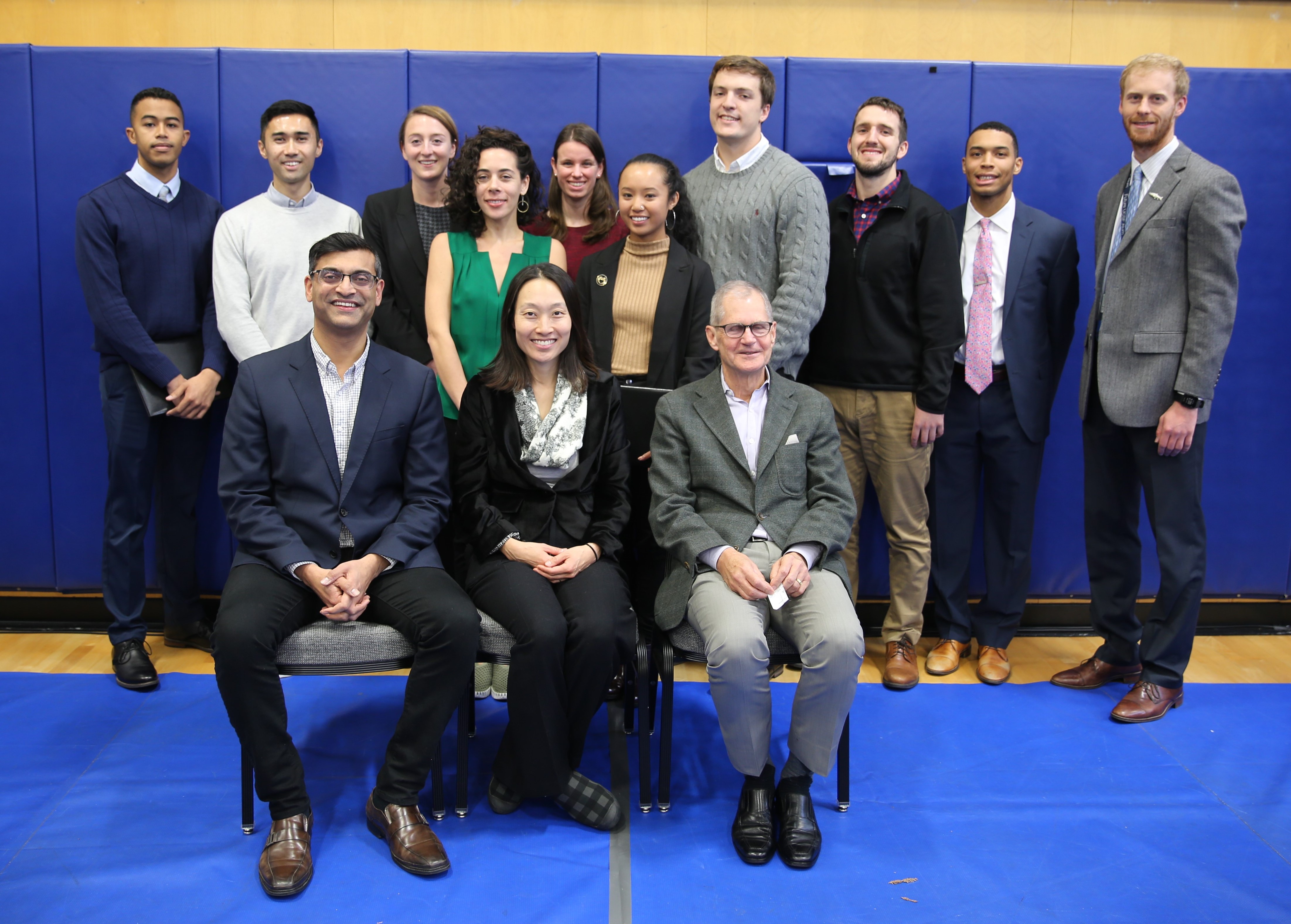 2018 Summer Explore Symposium student award winners with inquiry faculty