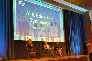 AI & Education Symposium Panel with Christy Boscardin, PhD, Bob Wachter, MD, and Laurah Turner, PhD